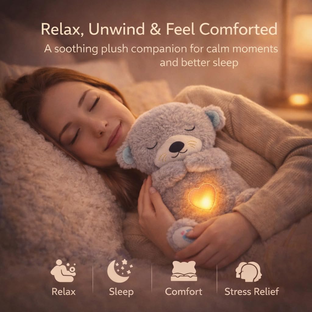 Breathing Teddy Bear Plush