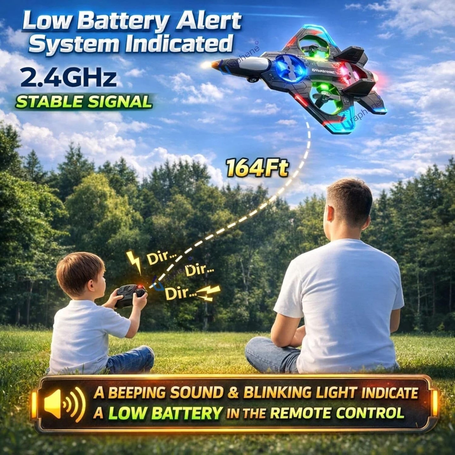 RC Fighter Jet Remote Control